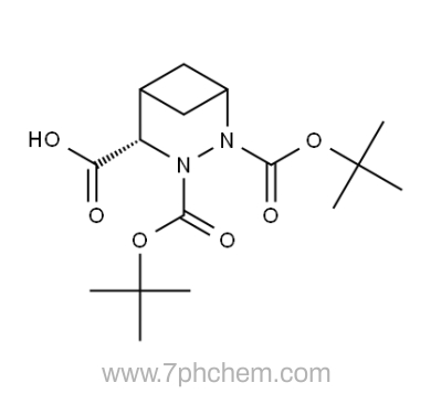 (S)-2,3-Bis(tert-butoxycarbonyl)-2,3-diazabicyclo[3.1.1]heptane-4-carboxylic acid